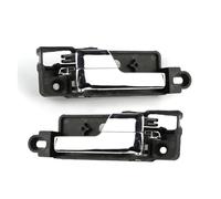 NaNMiBHd Car Inner Door Pull Handles for Fusion 2006-2012 for Milan 2006-2011 for Lincoln for MKZ 2007-2012 for Zephyr 2006-2009 LHD Chrome Interior Door Handle