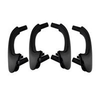 NaNMiBHd Car Interior Door Pull Handle 3 Colors Upgraded Car Interior Accessories Door Pull Handle Replacement for Benz for W203 C for Class 2000-2007 2038101551 (Black-4PCS)