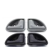 NaNMiBHd Car Interior Door Pull Handle 8200247802 82002478 for 1997-2007 for Kangoo 1997-2003 1 Pair Car Interior Door Handle Front Left Right Knob (1Black Pair)