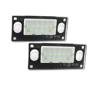 NaNMiBHd For A3 For S3 For RS4 For A4 For S4 For B5 12V 2Pcs Car LED License Plate Light Lamps License Lamps Lights