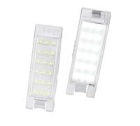 NaNMiBHd For Chevy For Camaro 2014- For Volt 2011- For Malibu 2013-2015 GM20944894 12V 2Pcs Car LED License Plate Lights License Lamps Lights
