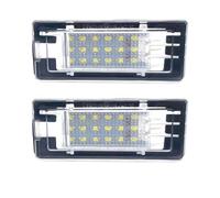 NaNMiBHd For Dacia For Duster For MK1 For Logan For MK2 For Lodgy For Laguna For Fluence For Captur For Espace Car Led Tail Number License Plate Light License Lamps Lights(2PCS)
