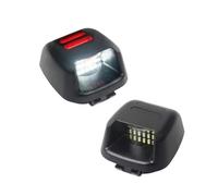 NaNMiBHd For Nissan For Navara For D40 For Frontier For Titan For Xterra For Armada For Equator 2Pcs Red Tube SMD LED Number License Plate Light Lamps License Lamps Lights