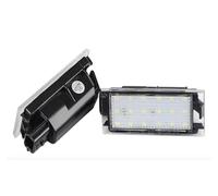 NaNMiBHd For Scenic For MK2 For Espace For MK4 For Laguna 8200013577 LED License Number Plate Light Lamp 2 Car Accessories 8200013577F License Lamps Lights