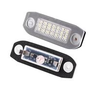 NaNMiBHd For Volvo For S80 For S40 For S60 For C70 For V50 2Pcs LED Number License Plate Light Auto White Lamp License Lamps Lights