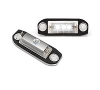 NaNMiBHd For Volvo For S80 For XC90 For S40 For V60 For XC60 For S60 For C70 For V50 For XC70 For V70 2pcs Error Free LED Number License Plate Light License Lamps Lights