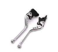 NaNMiBHd Motorcycle Brake Clutch for CBR400RR for CB400 for VTEC for CB400F for CB-1 for CB400SF for VFR400 for NC30 Motorcycle Brake Clutch Levers Handle(Long Silver)