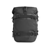 NaNMiBHd Motorcycle Dual Side Pannier for Motorcycle Bumpers Bag Waterproof 6L Side Frame Crash Bar Universal Tools Storage Panniers Moto(Black)