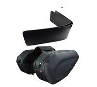 NaNMiBHd Motorcycle Dual Side Pannier for Motorcycle Saddlebags Waterproof Scooter Tail Luggage Suitcase Saddle Bag Motorbike Side Helmet Riding Travel Bags Panniers Moto(Oxford and Plate)