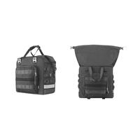 NaNMiBHd Motorcycle Dual Side Pannier for Motorcycle Side Bag Waterproof Saddle 25L-32L Expandable Pannier Quick Release 3D Shape Motorbike Storage 1PC Panniers Moto