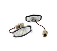 NaNMiBHd Number Plate Light For Civic 7th 8th 9th Gen For Pilot For Accord Sedan For Odyssey For Acura TL For MDX 2001-2018 2Pcs Car LED License Plate Lamp