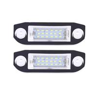 NaNMiBHd Number Plate Light For VOLVO For S40 For S60 For S80 For XC60 For XC70 For XC90 For C70 For V50 For V60 For V70 1/2Pcs Car LED License Plate Lights(1PC)