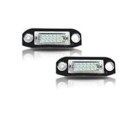 NaNMiBHd Number Plate Light For Volvo For S80 For XC90 For S40 For V60 For XC60 For S60 For C70 For V50 2pcs White LED Number License Plate Lights