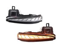 NaNMiBHd Rearview Mirror Indicator For Toyota For Tacoma For RAV4 For Alphard Dynamic Flash LED Car Front Side Mirror Turn Signal Arrow Lights Dynamic Turn Signal Light(Clear Lens)