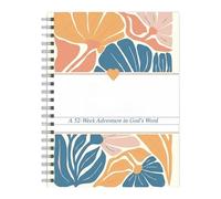 Nanmiyan Bible Study Journal Book, The Bible A Year A 52-week Study, s Studying Guide, Easy To Read, For Women Adults Beginners Religious Supplies, 11.02x8.27 inches