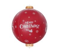 Nanmiyan Christmas Ornaments - Giant Outdoor Christmas PVC Balls Ornaments - Weather-Resistant Home Decor for Holiday Events Celebrations Porch Door Tree Patio Window Garden