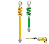 Nanmiyan Electric Screwdriver Bits - Screw Bit Set - Spring-Loaded Tips Anti-Slip for Mechanic Maintenance Work Repair Home Building Craft Furniture Drywall Wood
