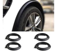 NANNANQIPEI 4 PCS 1.5m Mudguards Car Wheel Fender Extension for Chevrolet Blazer 2LT 3LT RS Premier 2021-2025, Moulding Flares Auto Tyre Eyebrow Trim Strip Stick out Edge,Black