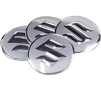 NANNANQIPEI 4 PCS Wheel Cap Stickers for Suzuki 56mm, Tire Rim Cap Sticker, Hub Cap, Badge Sticker, Car Accessories, Decorate Accessories