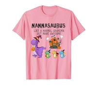 nannasaurus -Like A Normal Grandma Halloween Costume T-Shirt, Men, Pink, Medium