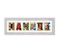 Nannie Photo Frame Word Photo frame 1250-CC (Shabby Chic Finish Frame Cream Mount Grey Inside)
