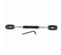 Nannigr Handlebar Crossbar,Universal Adjustable Aluminium Alloy Motorcycle Balance Cross Handlebar Strengthen Lever Bar(black)