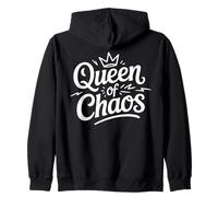 Nanny Au Pair Queen Of Chaos Babysitter Zip Hoodie