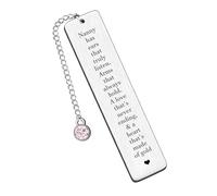 Nanny Gifts,Nanny Bookmarks,Mothers Day Gifts for Nanny,Grandma Birthday Gifts,Nana Presents,Nanny Has Ears That Truly Listen Bookmark