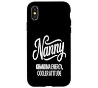 Nanny Grandma Energy Cooler Attitude Nanny Case for iPhone X/XS