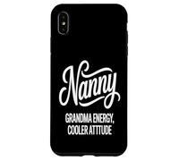 Nanny Grandma Energy Cooler Attitude Nanny Case for iPhone XS Max