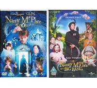 NANNY McPHEE 1-2 COMPLETE COLLECTION / 1. NANNY MCPHEE / 2. NANNY McPHEE & THE BIG BANG = ULTIMATE 2x DVD UK SET
