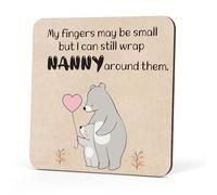 Nanny Mothers Day Nanny Gifts Wooden Coasters Nanny Birthday Gifts,Gifts For Nanny,Nanny Gifts From Grandchildren Nanny Gift Personalised Coaster Best Nanny Gifts Nana Gifts Nan Birthday Gifts