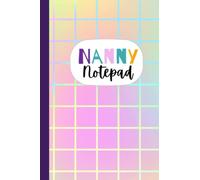 Nanny Notepad: Cute daily toddler routine log book tracker for nannies or childcare. Record feedings, diaper changes, naps, activities, and notes.