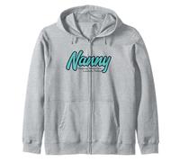Nanny Shaping Tomorrow’s Leaders Childcare Professional Zip Hoodie