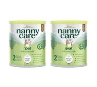 Nannycare Goat Based Follow On Milk - Stage 2 (6-12 Months) | Baby Powder Made from Whole Goats Milk | Nutritionally Complete Formula for Combination or Bottle Feeding - 800g - Pack of 2