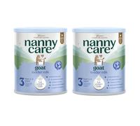Nannycare Goat Based Toddler Milk - Stage 3 (From 1-3 Years) | Baby Powder Made from Whole Goat Milk | Nutritionally Complete Formula for Combination or Bottle Feeding - 800g (2 Pack)