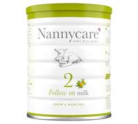 Nannycare Stage 2 Goat Milk Follow-On Baby Formula for 6-12 Months - Natural Nutrition for Babies, Gentle Goat Milk Baby Formula Powder with Vitamin D - 900g (Pack of 1)