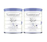 Nannycare Stage 3 Goat Milk Growing up Formula for 1-3 years - Nutritionally Tailored Goats Milk Powder with Vitamin D. Sources of Vitamin C & Calcium - 900g (Pack of 2)