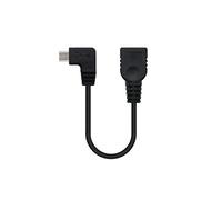 Nano 10.01.3600 - CABLE USB 2.0 OTG Cable with Micro USB Connector Type M USB to Type H (0.15 m), Black