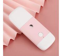 Nano, 15ml USB Water Spray Bottle Face Mini Facial Sprayer Nano Mist Spray Handy Humidifier Face Hydration Atomization Sprayer (Pink)