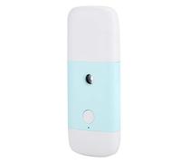 Nano, 15ml USB Water Spray Bottle Face Mini Facial Sprayer Nano Mist Spray Handy Humidifier Face Hydration Atomization Sprayer (Blue)