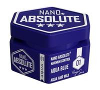 Nano Absolute Hair Styling Aqua Wax No.1 Blue | Strong Hold & Shinny Look | 140 ml