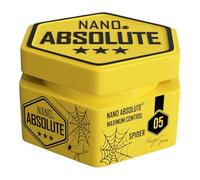 Nano Absolute Hair Styling Aqua Wax No.5 Yellow Spider | Maximum Control & Shinny Look | Creative Spiderweb Desing140 ml