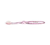 Nano-b Antibacterial Toothbrush with Silver Bristles and Pink Handle