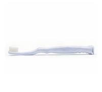 Nano-b Blue Manual Toothbrush for Kids with Silver Bristles, 0-8yrs, Suction Cup, Travel Case, Swiss Made
