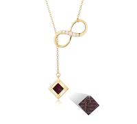Nano Bible Infinity Necklace for Women - 925 Sterling Silver with Entire Holy KJV New Testament Engraved Pendant for Her - Religious Christian Jewelry Mothers Day Gift for Wife or Girlfriend, Sterling