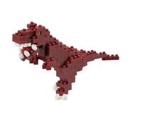 nanoblock Bandai Tyrannosaurus Model Building Blocks Puzzles For Adults And Kids | Build Your Own Plastic Model Kits With Mini Bricks Make Great Gifts For Teens And Adults Age 12+