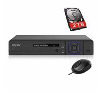 NANO BOX 4 Channel 2TB Hybrid CCTV DVR Recorder 1080P Lite 5-in-1 HD Supports 720P/1080P IP Camera And 720P/1080P AHD/TVI/CVI Camera and 960H Analog Cameras (2TB HDD Built-in)