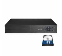 NANO BOX 5MP 8 Channel CCTV DVR With 1TB Hard Drive 5-in-1 Hybrid Digital Recorder HD Supports IP Cameras And AHD TVI CVI CVBS and Analog Cameras