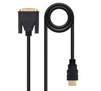 Nano Cable 10.15.0502 Cable DVI to HDMI, DVI-A M/M/HDMI, 1.8 M, Black)